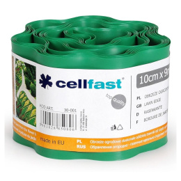 Obrzeże Trawnikowe Faliste Cellfast 10cm 9m Zielone