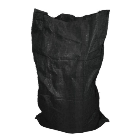 Worek Polipropylenowy 50cm x 80cm 53g/m2 Czarny z Zaciągiem Worek Polipropylenowy 50cm x 80cm 53g/m2 Czarny z Zaciągiem