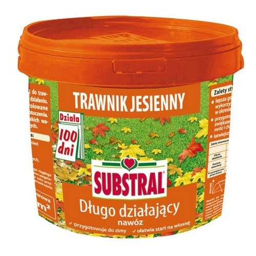 Nawóz jesienny o długim działaniu do trawników Substral Nawóz jesienny o długim działaniu do trawników Substral