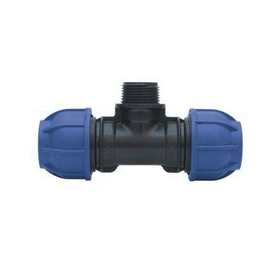 Trójnik PE 25mm x 3/4"GZ x 25mm Trójnik PE 25mm x 3/4"GZ x 25mm