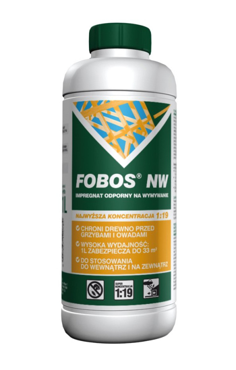 Fobos NW płynny impregnat do drewna Fobos NW płynny impregnat do drewna