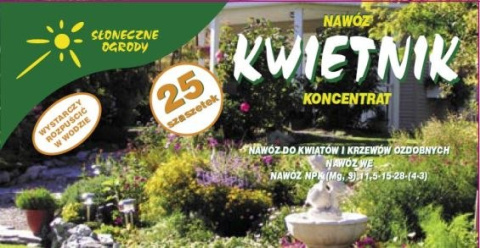 Nawóz do kwiatów koncentrat Nawóz do kwiatów koncentrat