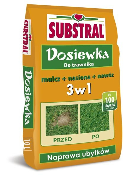 Magiczna dosiewka na ubytki w trawniku Substral