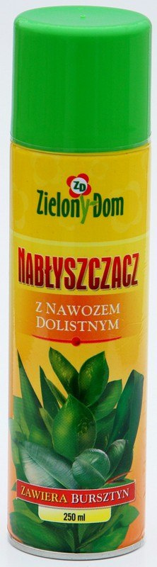 Nabłyszczacz spray naturalny nawóz dolistyny Zielony Dom