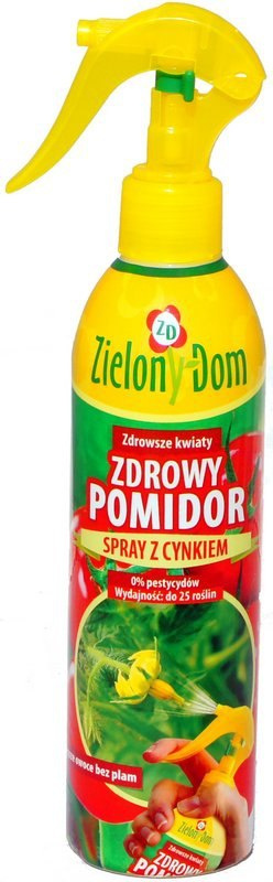 Nawóz spray z cynkiem zdrowy pomidor Zielony Dom Nawóz spray z cynkiem zdrowy pomidor Zielony Dom