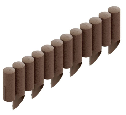 Obrzeże palisada 25,5cm/2,3m grafitowa STANDARD Cellfast nie wymaga konserwacji Obrzeże palisada 25,5cm/2,3m grafitowa STANDARD Cellfast nie wymaga konserwacji