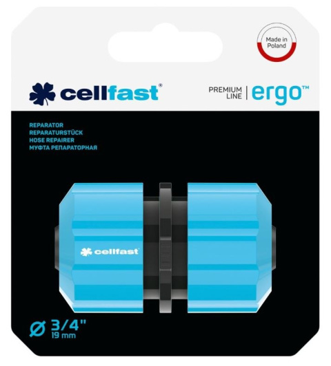 Reparator 3/4" ERGO do trwałego połączenia dwóch węży Cellfast