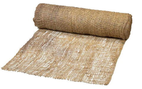 Tkanina Jutowa Siatka 105g 120cm x 100mb Jum Tkanina Jutowa Siatka 105g 120cm x 100mb Jum