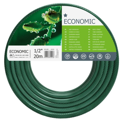 Wąż do ogrodu 3 warstwowy ECONOMIC 6/4" 50mb elastyczny Cellfast