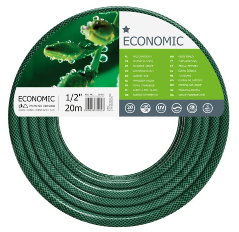 Wąż do ogrodu 3 warstwowy ECONOMIC 6/4" 50mb elastyczny Cellfast Wąż do ogrodu 3 warstwowy ECONOMIC 6/4" 50mb elastyczny Cellfast