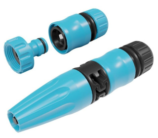 Zraszacz Ogrodowy Ręczny Prosty z Zestawem Przyłączy i Szybkozłączy 1/2" 50-500 Ideal Cellfast