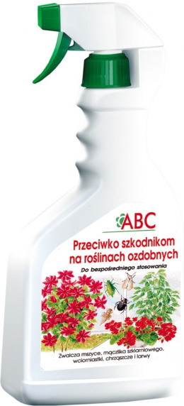 Płyn Na Szkodniki Roślin Ozdobnych Spray 600ml Środek Owadobójczy Do Zwalczania Szkodników w Uprawach Roślin ABC