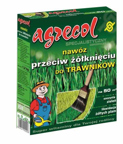 Nawóz do trawników podatnych na żółknięcie Agrecol