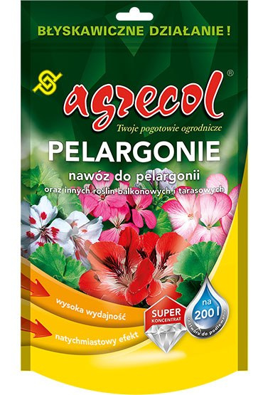 Nawóz do pelargoni przedłuża kwitnienie Agrecol Nawóz do pelargoni przedłuża kwitnienie Agrecol