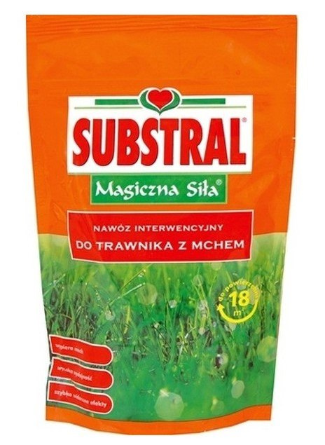 Intewencyjny nawóz do trawnika z mchem magiczna siła Substral Intewencyjny nawóz do trawnika z mchem magiczna siła Substral