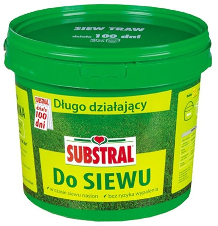 Nawóz długodziałający do siewu traw Substral Nawóz długodziałający do siewu traw Substral