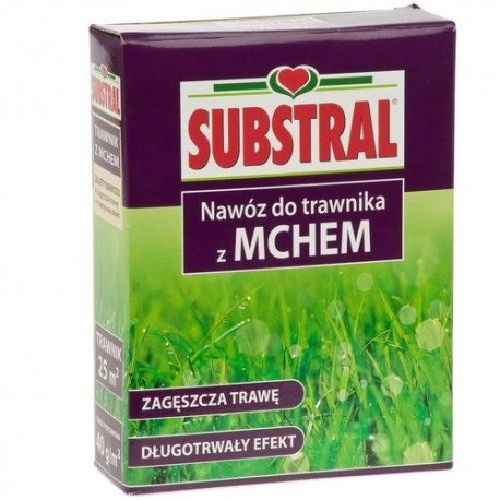 Nawóz długodziałajacy do trawnika z mchem Substral Nawóz długodziałajacy do trawnika z mchem Substral