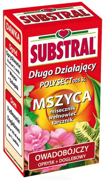 Polisect zwalcza szkodniki na kwiatach Substral Polisect zwalcza szkodniki na kwiatach Substral