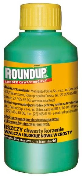 Roundup Flex zwalcza chwasty 40ml Substral Roundup Flex zwalcza chwasty 40ml Substral