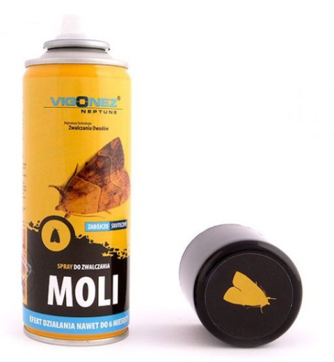 Spray do zwalczania moli spożywczych i odzieżowych Vigonez Spray do zwalczania moli spożywczych i odzieżowych Vigonez