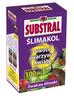 Ślimakol granulat chroni rośliny przed ślimakiem Substral