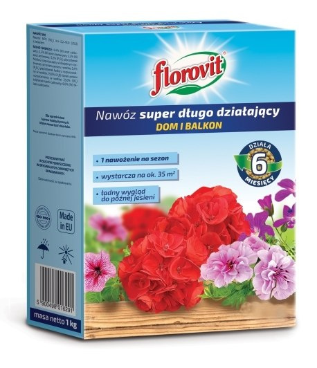 Nawóz o długim działaniu dom i balkon Florovit Nawóz o długim działaniu dom i balkon Florovit