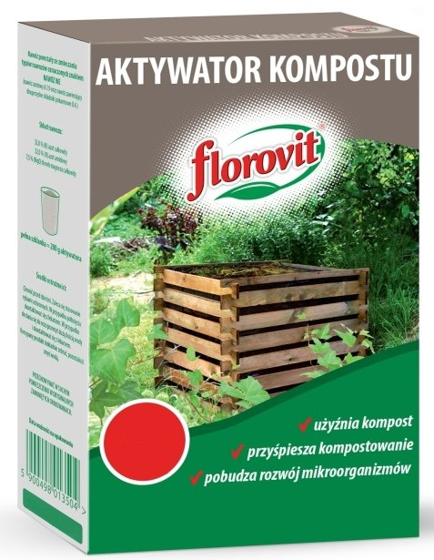 Nawóz aktywator Kkompostu 1 kg do kompostowania odpadów z ogrodu i domu Florovit Nawóz aktywator Kkompostu 1 kg do kompostowania odpadów z ogrodu i domu Florovit