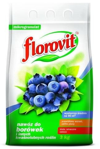 Nawóz wieloskładnikowy, mineralny do borówki Florovit Nawóz wieloskładnikowy, mineralny do borówki Florovit