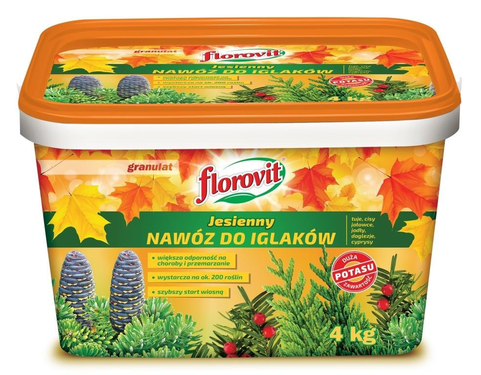 Nawóz jesienny wzmacniający iglak Floroviti Nawóz jesienny wzmacniający iglak Floroviti