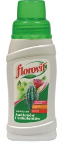 Nawóz w płynie do kaktusów i sukulentów Florovit