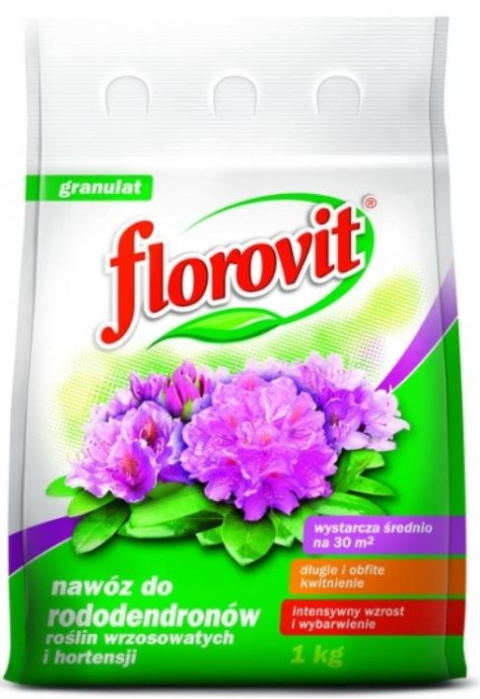 Nawóz do rodendronów, hortensji zwiększa kwitnienie Florovit Nawóz do rodendronów, hortensji zwiększa kwitnienie Florovit