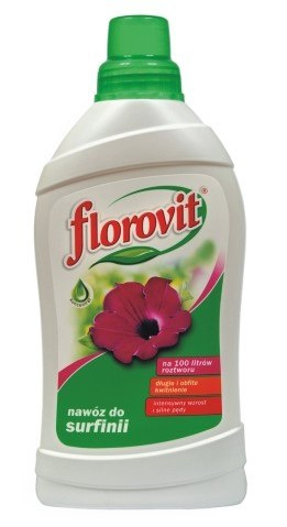 Nawóz w płynie do surfini zwiększa kwitnienie Florovit Nawóz w płynie do surfini zwiększa kwitnienie Florovit