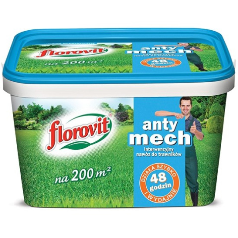 Nawoz do trawnika interwencyjny anty mech Florovit Nawoz do trawnika interwencyjny anty mech Florovit