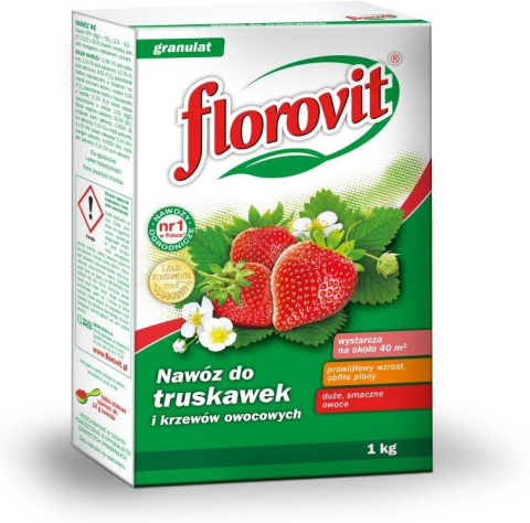 Nawóz granulat do truskawek i krzewów owocowych Florovit