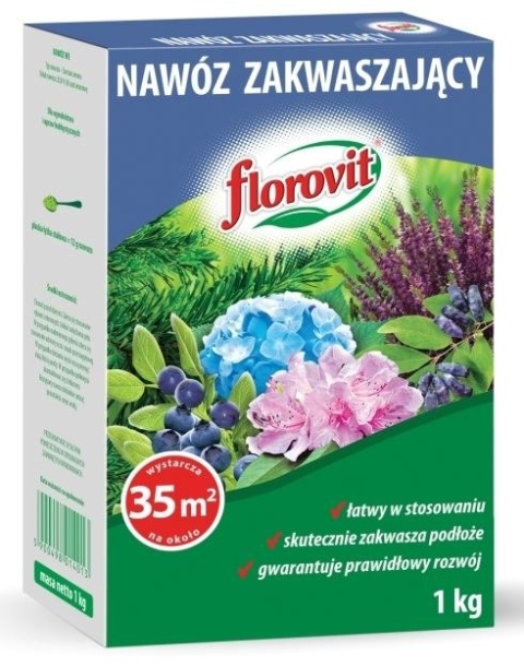 Nawóz do rośłin kwaśnolubnych poprawia kondycję roślin Florovit Nawóz do rośłin kwaśnolubnych poprawia kondycję roślin Florovit