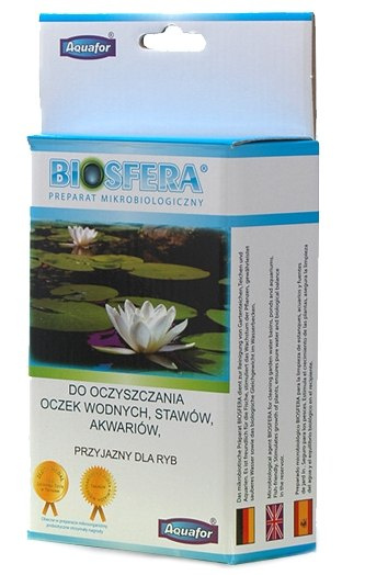 Biosfera Preparat Biologiczny Do Oczyszczania Oczek Wodnych 200g Aquafor