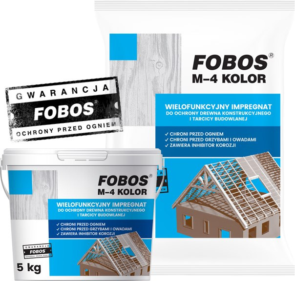 Fobos M-4 chroni przed grzybem, ogniiem i pleśnią Fobos M-4 chroni przed grzybem, ogniiem i pleśnią