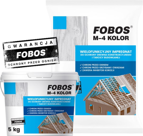 Fobos M-4 chroni przed grzybem, ogniiem i pleśnią Fobos M-4 chroni przed grzybem, ogniiem i pleśnią