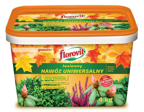Nawóz jesienny uniwersalny w granulach Florovit Nawóz jesienny uniwersalny w granulach Florovit