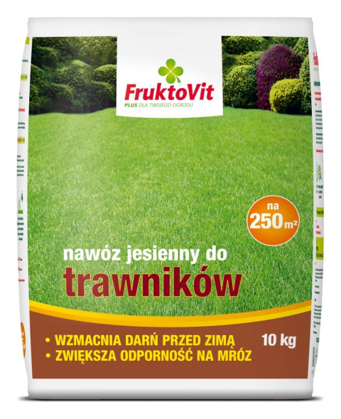 Nawóz jesienny zwiększa odporność trawników FruktoVit Nawóz jesienny zwiększa odporność trawników FruktoVit