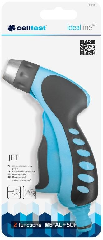 Pistolet prosty JET IDEAL wykonany z metalu w połączeniu z tworzywem Cellfast Pistolet prosty JET IDEAL wykonany z metalu w połączeniu z tworzywem Cellfast