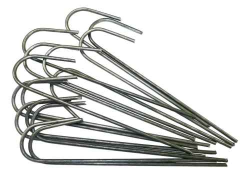Szpilki Do Mocowania Agrowłókniny Metalowe J 25cm 100 Sztuk JBM Szpilki Do Mocowania Agrowłókniny Metalowe J 25cm 100 Sztuk JBM