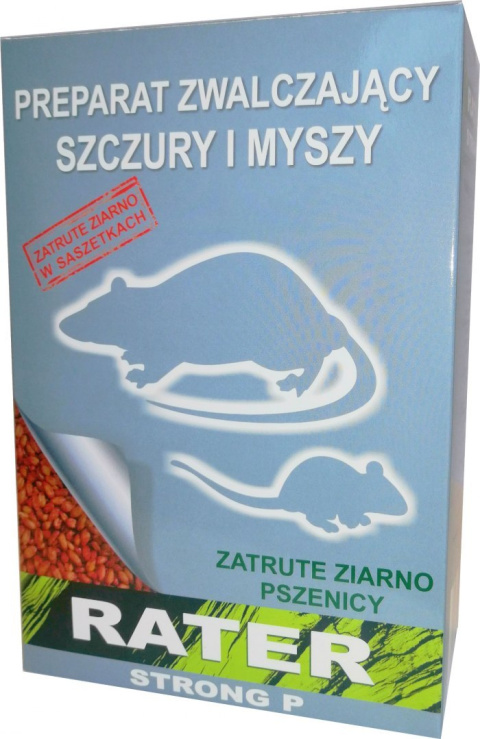 Trutka Na Szczury i Myszy Zatrute Ziarno 500g Rater P Themar Trutka Na Szczury i Myszy Zatrute Ziarno 500g Rater P Themar