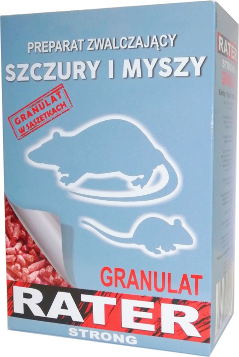 Trutka Na Szczury i Myszy Granulat 500g Rater Themar Trutka Na Szczury i Myszy Granulat 500g Rater Themar