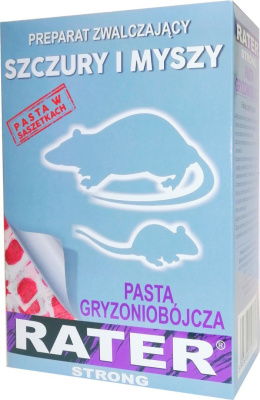 Trutka Na Szczury i Myszy Pasta 50 x 10g Rater Themar