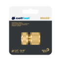 Szybkozłączka przelot 1/2" BRASS ciśnienie maksymalne 6 barów Cellfast