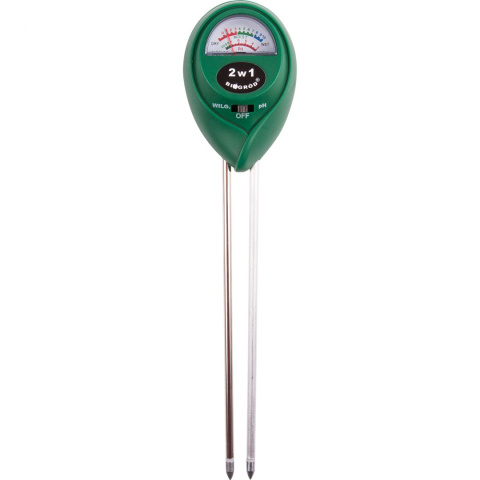Tester Gleby 2w1 Ph Metr Glebowy i Wilgotnościomierz 071505 Bioterm Tester Gleby 2w1 Ph Metr Glebowy i Wilgotnościomierz 071505 Bioterm
