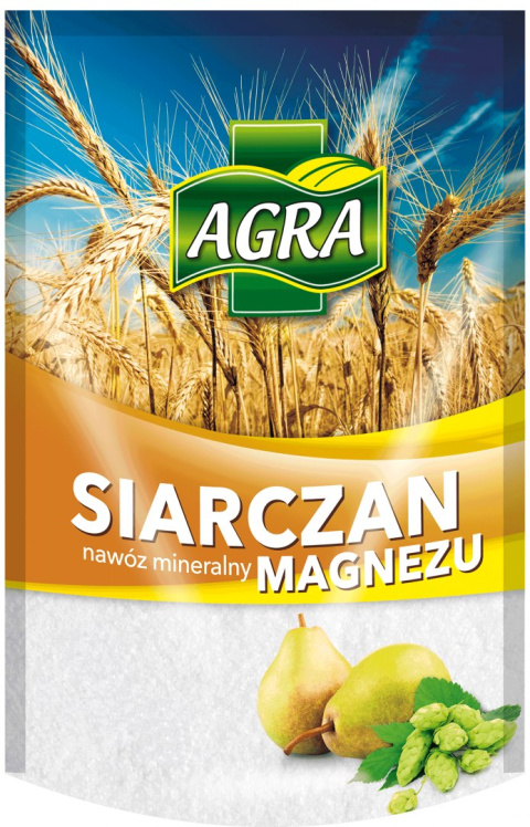 Nawóz Uniwersalny Siarczan Magnezu Mineralny Krystaliczny 5kg Agra Nawóz Uniwersalny Siarczan Magnezu Mineralny Krystaliczny 5kg Agra