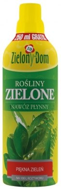 Nawóz płynny mineralny do roślin zielonych Zielony Dom Nawóz płynny mineralny do roślin zielonych Zielony Dom
