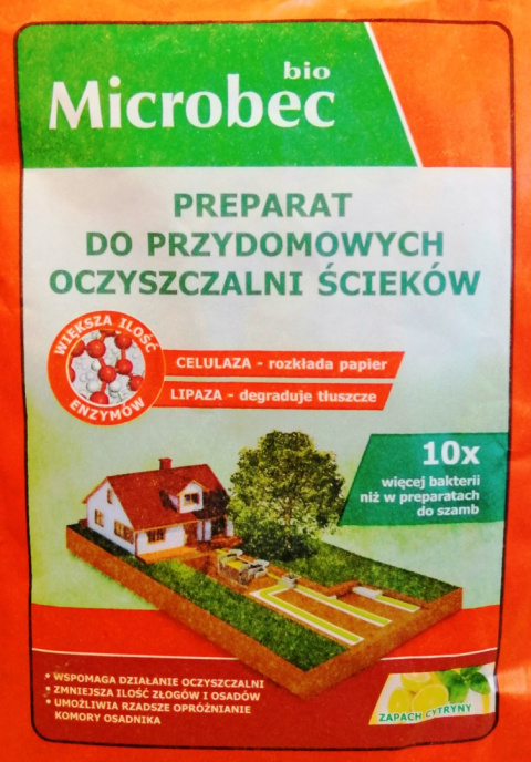 Preparat do oczyszcalni ekologicznych Preparat do oczyszcalni ekologicznych